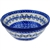 Polish Pottery 7" Nesting Kitchen Bowl. Hand made in Poland and artist initialed.