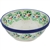 Polish Pottery 7" Nesting Kitchen Bowl. Hand made in Poland and artist initialed.