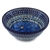 Polish Pottery 7" Nesting Kitchen Bowl. Hand made in Poland. Pattern U408 designed by Jacek Chyla.