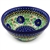 Polish Pottery 7" Nesting Kitchen Bowl. Hand made in Poland. Pattern U440 designed by Ewa Tubaj.