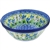 Polish Pottery 7" Nesting Kitchen Bowl. Hand made in Poland. Pattern U5071 designed by Teresa Liana.