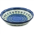 Polish Pottery 13" Bowl. Hand made in Poland. Pattern U392 designed by Janina Palka.