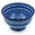 Polish Pottery 10" Bowl. Hand made in Poland. Pattern U3639 designed by Maria Starzyk.