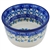 Polish Pottery 4" Bowl. Hand made in Poland and artist initialed.
