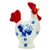 Polish Pottery 3" Rooster Pepper Shaker. Hand made in Poland.