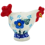 Polish Pottery 3" Salt Shaker. Hand made in Poland.