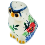 Polish Pottery 2" Pepper Shaker. Hand made in Poland.