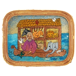 Painting On Glass - Noah's Ark