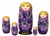 Lavender and Purple Classical Nesting Doll 5pc./6"