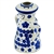 Polish Pottery Stoneware Candle Holder 5 in.