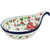 Polish Pottery 7" Condiment Dish. Hand made in Poland. Pattern U4793 designed by Teresa Liana.