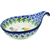 Polish Pottery 7" Condiment Dish. Hand made in Poland. Pattern U4938 designed by Maria Starzyk.