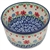 Polish Pottery 4" Bowl. Hand made in Poland and artist initialed.