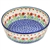 Polish Pottery 7" Bowl. Hand made in Poland and artist initialed.