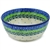 Polish Pottery 5" Ice Cream Bowl. Hand made in Poland and artist initialed.