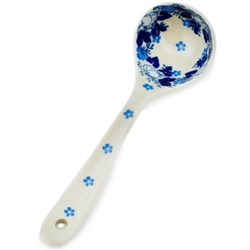 Polish Pottery 6" Ladle. Hand made in Poland.