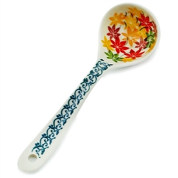 Polish Pottery 6" Ladle. Hand made in Poland.