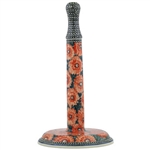 Unikat Polish Pottery Stoneware Paper Towel Holder 13 in. U3428