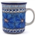 Polish Pottery 15 oz. Everyday Mug. Hand made in Poland. Pattern U408C designed by Jacek Chyla.