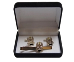 Polish Special Forces Eagle Cufflink and Tie Bar Set