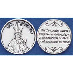 Saint Patrick Pocket Token (Coin) Great for your pocket or coin purse. Add to a gift for that extra special touch!