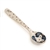 Polish Pottery Stoneware Sugar Spoon 5 in.