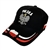 Polska Cap - Black White And Red With Silver Eagle And Map