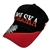 Polska Cap - Black, White And Red With Silver Eagle And Flag