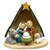 Artistic Ceramic Nativity 4"