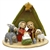 Artistic Ceramic Nativity 4"