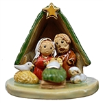 Artistic Ceramic Nativity 2" Tall