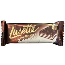 Lusette Dark Chocolate Wafer With Milk Flavor Cream 50g/1.76oz.