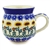 Polish Pottery 11 oz. Bubble Mug. Hand made in Poland and artist initialed.