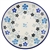 Polish Pottery 4" Plate. Hand made in Poland and artist initialed.