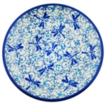 Polish Pottery Stoneware Plate 4 in.