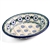 Polish Pottery 5.5" Soap Dish. Hand made in Poland and artist initialed.