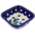 Polish Pottery 3" Condiment Dish. Hand made in Poland and artist initialed.