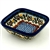 Polish Pottery 3" Condiment Dish. Hand made in Poland and artist initialed.