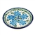 Polish Pottery 4" Plate. Hand made in Poland and artist initialed.