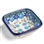 Polish Pottery 3" Condiment Dish. Hand made in Poland and artist initialed.