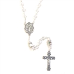 24" 8mm Crystal Bead with Cloisone Rosary
It comes with a Deluxe Velvet Box