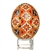 Hand Decorated Ukrainian Design Chicken Egg