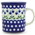 Polish Pottery 20 oz. Everyday Mug. Hand made in Poland and artist initialed.