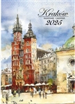 2025 Krakow In Watercolors Calendar - Small  Format