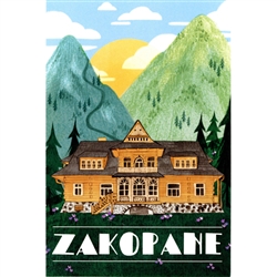 Post Card:  Zakopane Home