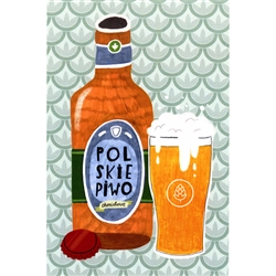 Post Card: Polskie Piwo Chmielowe - Hoppy Polish Beer