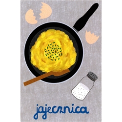 Post Card:  Jajecznica - Scrambled Eggs