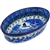 Polish Pottery 6" Baking Dish. Hand made in Poland. Pattern U3256 designed by Teresa Liana.