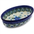 Polish Pottery 6" Baking Dish. Hand made in Poland. Pattern U4992 designed by Maria Starzyk.