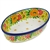 Polish Pottery 6" Baking Dish. Hand made in Poland. Pattern U5034 designed by Teresa Liana.